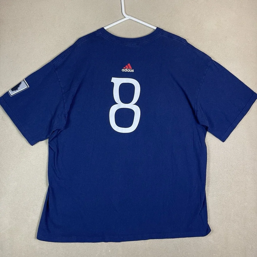Adidas Shirt Mens XXL Blue Kobe 8 Bowl All‎ Starts Short Sleeve T-Shirt Adult